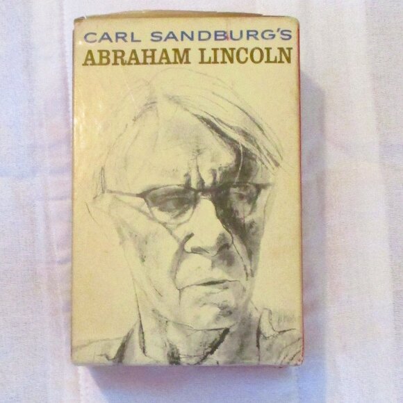 Carl Sandburgs Abraham Lincolns Box Set Prairie Years 1-3 War Years - Picture 3 of 7